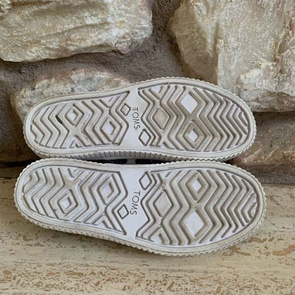 TOMS cordones Indio floral cancas sneaker womens - Picture 8 of 10